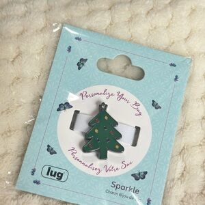 Lug Sparkle Christmas Tree Bag Charm excellent